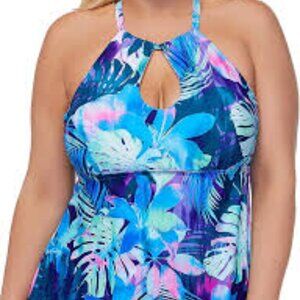 NWT Raisins Curve Tankini